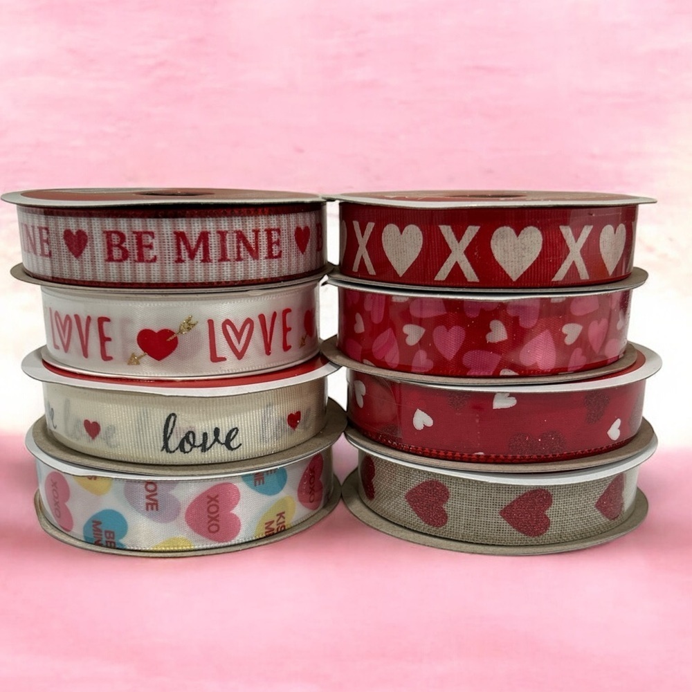 Valentine's Day Themed Ribbon Set